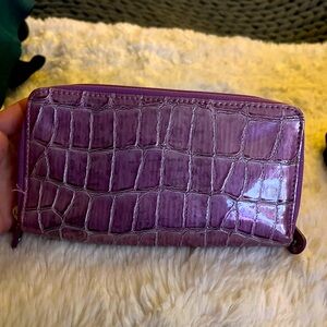 New Large women’s wallet in Patton leather